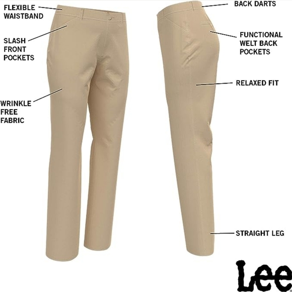 NWT Lee Straight Leg Pants - Picture 5 of 8